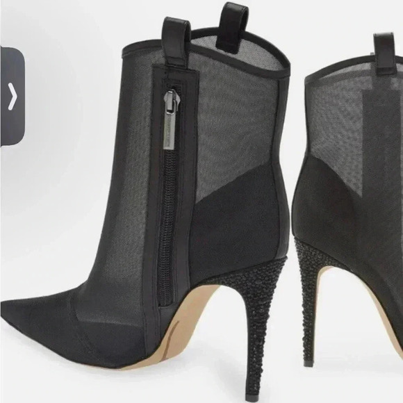 Karl lagerfeld Paris Clea Western Booties size 9M /40B - Picture 2 of 11